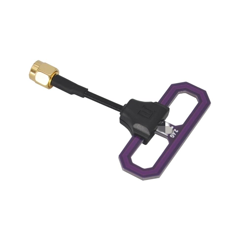 Antena ExpressLRS ELRS 2,4 GHz z fioletową perłą do modułu Range TX Części dronów FPV