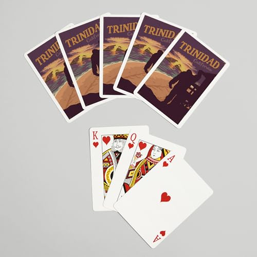 Lantern Press Trinidad, California, Baraja Poker 52 Cartas miniatura 7