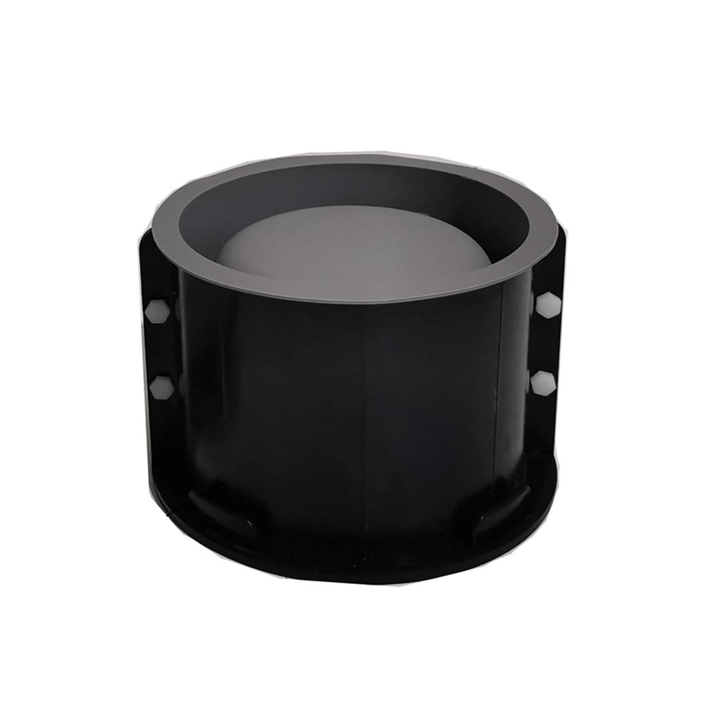 Resin Silikonform Große 6 Zoll Runde Beton Blumentopf Silikonform Sukkulente Pflanzerform DIY