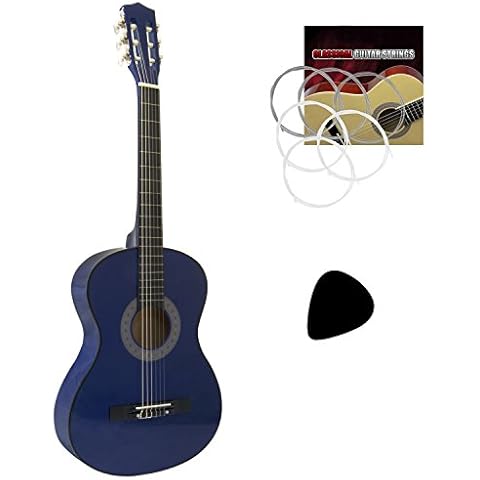 TIGER CLG4-BL-NB Children's Classical Guitar with Free Lessons Cover