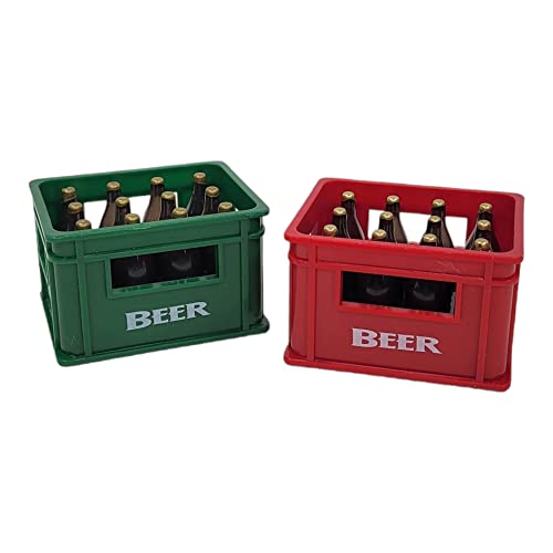 BUSDUGA 4219 2er Set Flaschenöffner Bierkiste mit Magnet, 6x4,5x4cm, Bieröffner Metallöffner