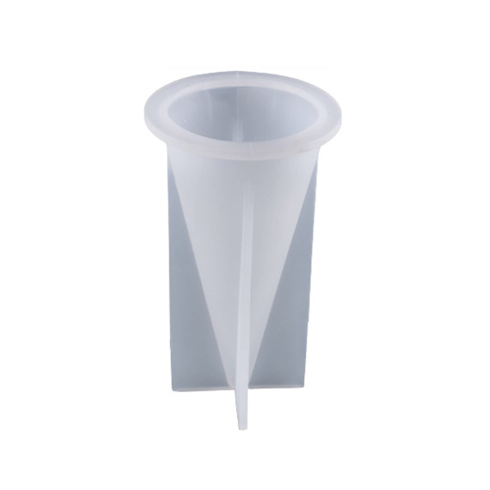 oringnat 8 Styles Hexagonal Cone Epoxy Resin Mold Pyramid Silicone Casting Mold for Making Jewelry Holder Handmade
