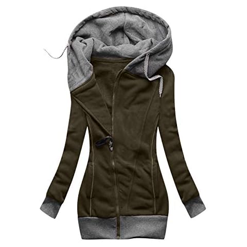 Chaqueta con Capucha Briskorry para Mujer Cover