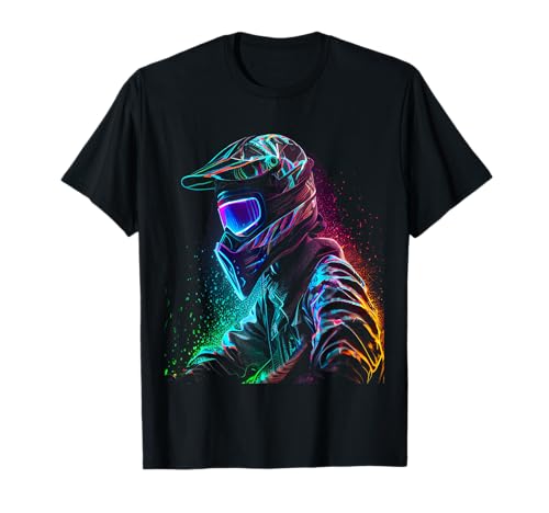 Casque de Motocross Motard Moto Enduro Moto Cross T-Shirt