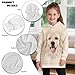 Pointodoor Golden Retriever Long Sleeve Hoodies for Girls Casual Oversized Hoodie Dress Long Hooded Jacket with Pockets Fashion Y2K Sportswear