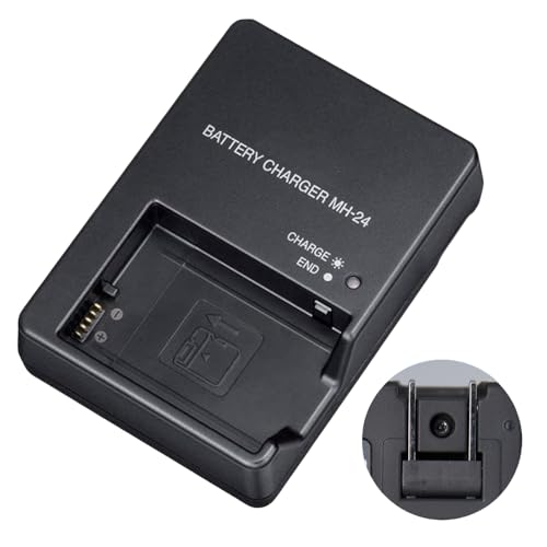 MH-24 MH24 Wall Battery Charger Compatible with Nikon EN-EL14 EN-EL14A D3400 D5500 D5600 D5100 D5200 D5300 D3100 D3200 P7100 P7000 Df
