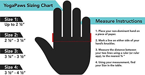 Image of YogaPaws Elite Padded Non Slip Yoga Gloves and Yoga Socks for Women and Men