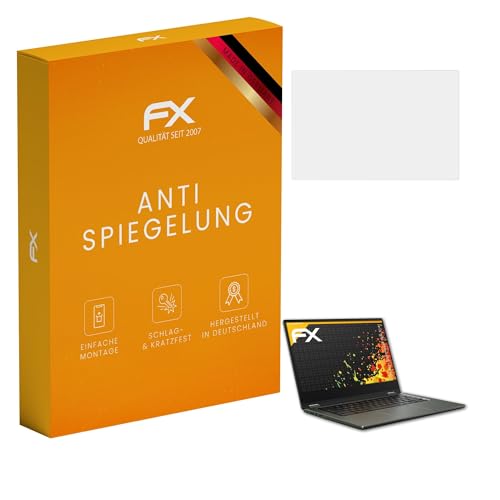 atFoliX Panzerfolie kompatibel mit Acer Chromebook Spin 514 Schutzfolie, entspiegelnde & stoßdämpfende FX Folie (2X)