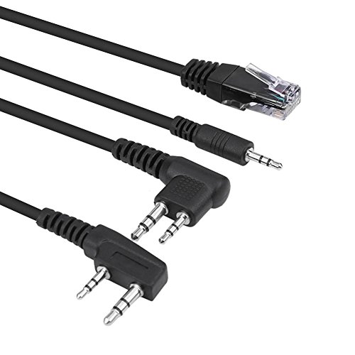 Goshyda Cavo di Programmazione, Cavo di Programmazione per Chip CH340 USB 8 in 1, per/QuanShengcn/Tyt Radio