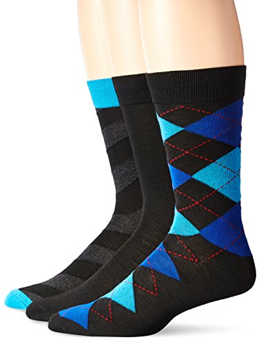 Hanes Men's 3-Pack X-Temp Crew Knit Dress Socks