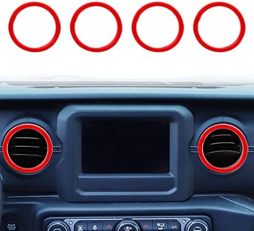 RT-TCZ For Jeep JL Headlight Switch Button Trim Cover Pink For