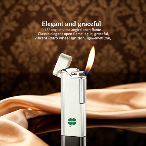 Encendedor de butano portátil, recargable y antiviento para uso diario 3