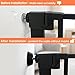 Mumeasy 4 Pack Baby Gate Wall Protector, Pressure Mounted Baby Gate Extension Kit, Safety Gates Extender Wall Cups, Baby Gates Wall Guard for Protect Walls & Doorways from Pet & Dog Gates, Black