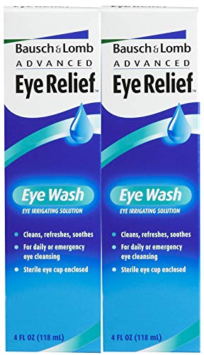 Bausch & Lomb Advanced Eye Relief Eye Wash-4 oz, 2 pack