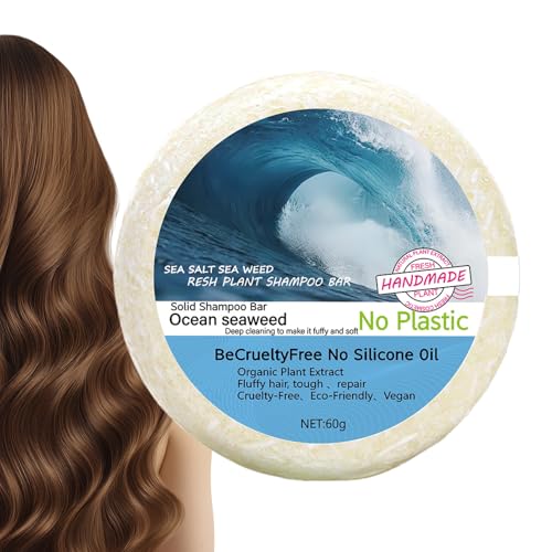 Tyinerc Barre de savon pour cheveux - 60 g - Shampooing de lavage et de soin clarifiant ferme pour les cheveux - Pour une réparation lisse et un soin du cuir chevelu - Pour hommes et femmes dans la