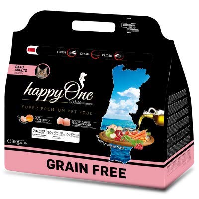 Mediterran Mediterraneum Happy One Feline Adult 3Kg 3000 g