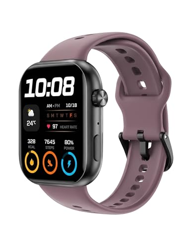 Dl3 Mobilak Silicone Bracelet for HONOR Choice Watch 2i Strap, Soft Silicone Sport Replacement Strap for Women/Men, Adjustable Waterproof Sports Band for HONOR Choice Watch 2i