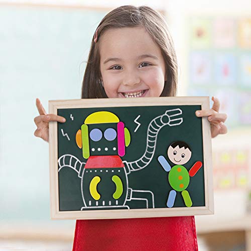 Giocattoli in Legno Lavagnetta Puzzle Magnetica