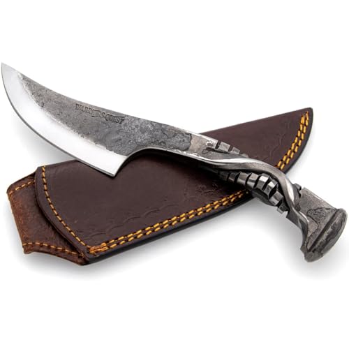 How to sharpen a railroad spike knife