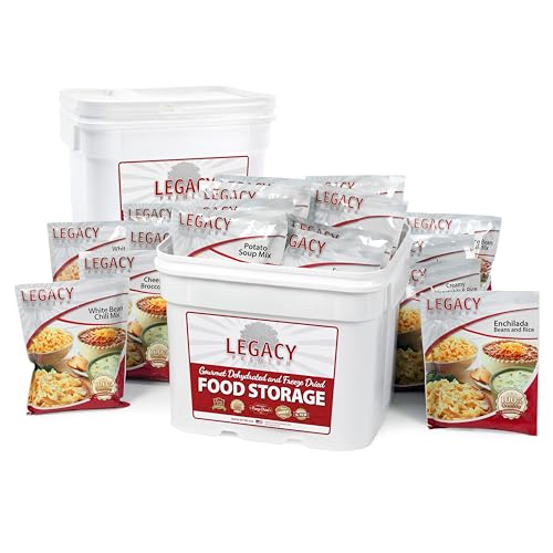 Image of Gluten Free Dehydrated /Freeze Dried Survival Meals: 240 Large Servings Package - 54 Lbs - Disaster Preparation - Emergency Food Supply