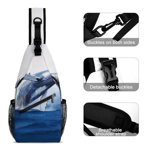 Mochila tipo bandolera para trekking y uso casual miniatura 3