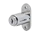 FJM Security MEI-3779-KA Plunger Lock with Chrome Finish, Keyed Alike