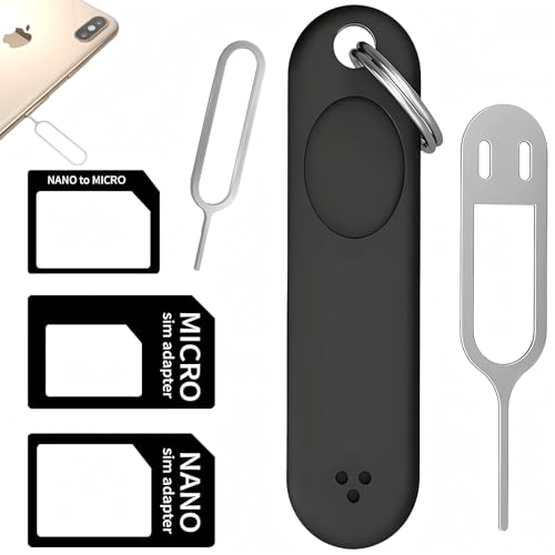 JUJUGO SIM�A�_�v�^�[ �Z�b�g nanoSIM microSIM �W��SIM�Ή� SIM�J�[�h �z���_�[ SIM�s�� SIM�s���V���R���J�o�[�t���g�їp �X�}�z SIM�J�[�h�����H�� �y�ʃR���p�N�g