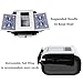 VQP Automatic Card Shuffler, 1-2 Deck Playing Cards Shuffler, One Press Auto or Manual Shuffling Machine, Quiet for UNO Blackjack Bridge Phase 10 Skip-Bo, Rechargeable Portable for Travel, No Jams