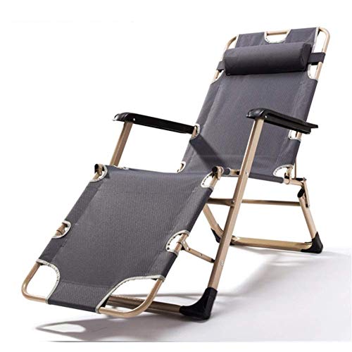 Silla ajustable con cojín y pies de acero para camping y playa 6
