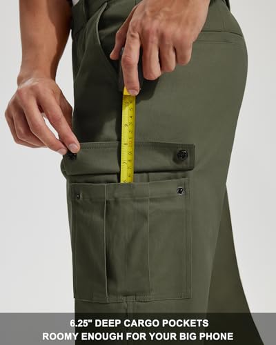 Image of Men's Cargo Pants Stretch Work Pants