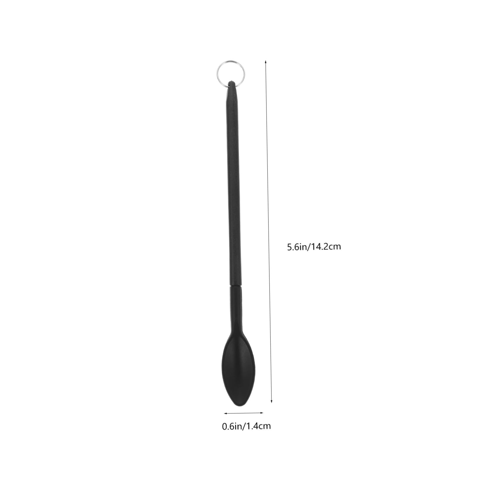 SHINEOFI Mini Silikonspatel mit Langem Griff Flexibler Kosmetik Küchenhelfer für Marmelade Lotion und Make up Hitzebeständig Ergonomisch Langlebig Vielseitig für Haushalt und Gastronomie