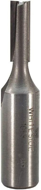 Whiteside 1058 Straight Router Bit: 1/4 Inch Cutting Diameter, 1/2 Inch Shank, 3/4 Inch Cutting Length