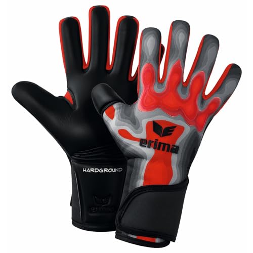 Gant de gardien Erima Flex-Ray Pro Hardground mixte respirant avec bandage de soutien