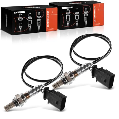 A-Premium O2 Oxygen Sensor Compatible with Mini Cooper 2002 2003 2004 2005 2006 2007 2008, L4 1.6L, Upstream and Downstream, 2-PC Set, Replace# 11780872674