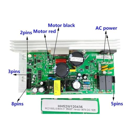 Placa de control MC2100ELS 50W 2Y 359337 para cinta de correr NordicTrack 4
