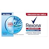 Rexona Pack Sabonete Em Barra Antibacterial Limpeza Profunda Envoltório 6 Unidades De 84G Cada Leve Mais Pague Menos