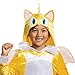 Disguise Sonic Tails Costume, Official Sonic Movie Costume and Headpiece, Kids Size Small (4-6)