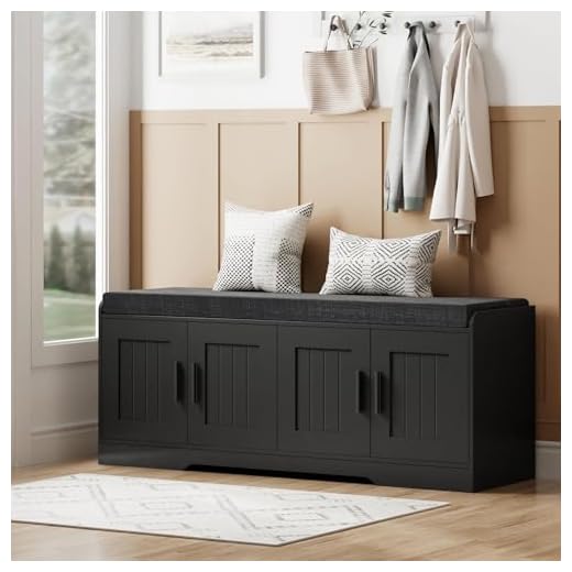 Homleke 2-Tier Shoe Storage Bench