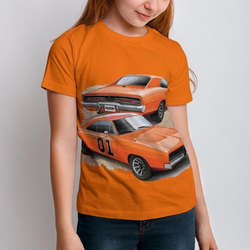 Kids Crewneck Tees Short Sleeve T Shirt for Hazzard Dukes T Shirt,Hip Hop Summer Tshirts2