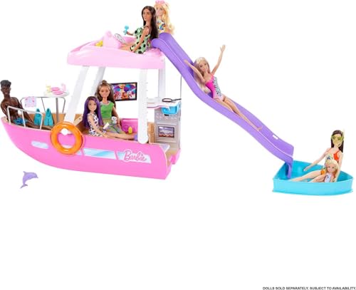 Barbie HJV37 Toy Boat Playset, Dream Boat thumb #2