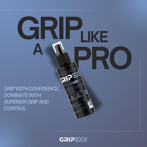 GRIPEXX Sports Hand Grip Spray (4oz)- Boost Performance, Enhance Control and Maximize Grip - for Athletes: Tennis, Football, Pole Dancing, Basketball, Baseball, Golf, etc- Natural Rosin-Based Formula - Thumbnail 6