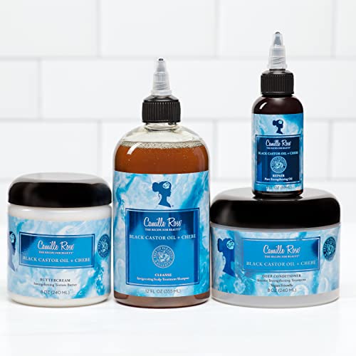 Camille Rose BCO4658 Black Castor Oil & Chebe Hair Cleanse, Invigorating Scalp Treatment Shampoo To Strengthen thumb #5