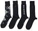 Calvin Klein Men's Argyle Crew Socks- 4 Pack, Navy, Large