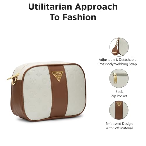 Image of Lavie Signature Dallas Woman's Box Crossbody Sling Bag | Ladies Purse Handbag | Gift for Women