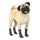 Kurgo Blaze Dog Socks - Enhances Shoe Fit - Wicks Away Moisture - Soft Stretch Fabric - Two Compression Zones - Covers Dew Claw - Easy to Put On - Small