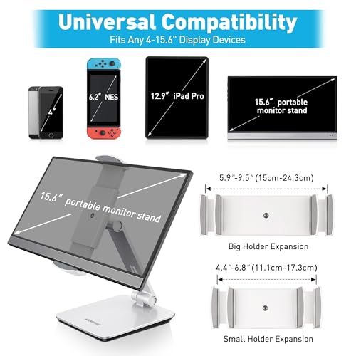Support de tablette stable AboveTEK pivotant 360 contre les chutes