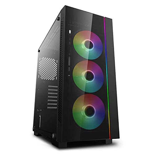 37 Migliori Case Pc : classifica dei più venduti online DeepCool MATREXX 55 V3 ADD-RGB 3F, Case PC, Computer Desktop Supporta la Scheda Madre E-ATX, con 3 Ventole ARGB