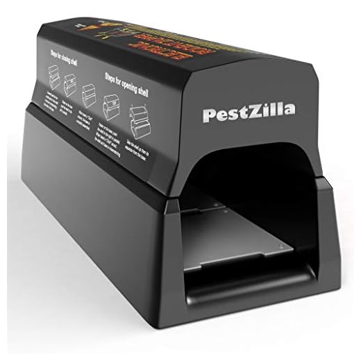 PestZilla Electronic Rodent Zapper Trap, Mouse and Rat Trap Killer Poison Free - Trap That Works for Rats, Squirrels, Mice, and Big Rodents