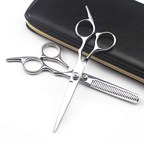 Preisvergleich Produktbild Edelstahl-Haarschere Ausdünnungsschere, Friseurschere Friseurschere zum Haarschneiden und Bartschneiden zu Hause / im Salon