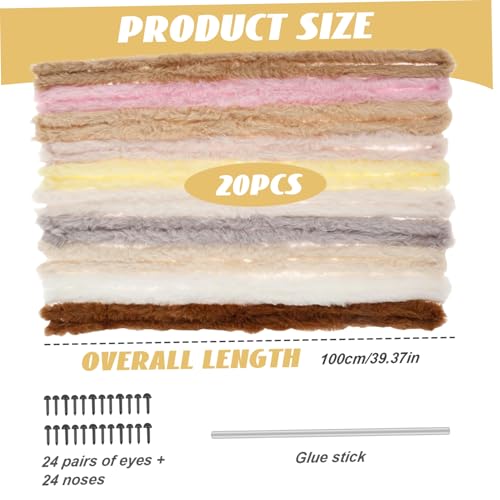 Cure-pipes de 100 cm : la solution idéale pour de grandes figurines en chenille